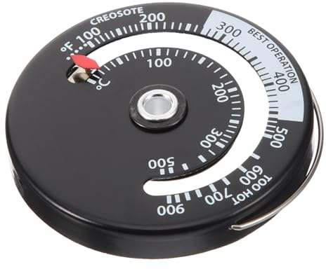 VINTORKY Aräometer Für Feuchtigkeit Hygrometer Hydrometer Für Luftfeuchtigkeit Temperaturmesser Feuchtigkeitsmesser Temperaturanzeige Magnet An Der Wand Montiert Thermometer Innenhygrometer