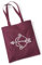 Huuraa Einkaufsbeutel Amors Pfeil Bogen Geschenk 10 Liter Burgundy Baumwolle Amors Pfeil Überraschung