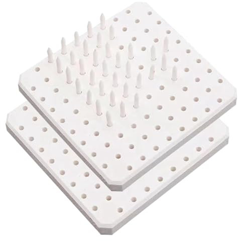 mansH Oven Hunts Support Nails Pottery Baking Mat Oven Tools High Temperature Resistant Clay Replacement Parts (Pack of 2)