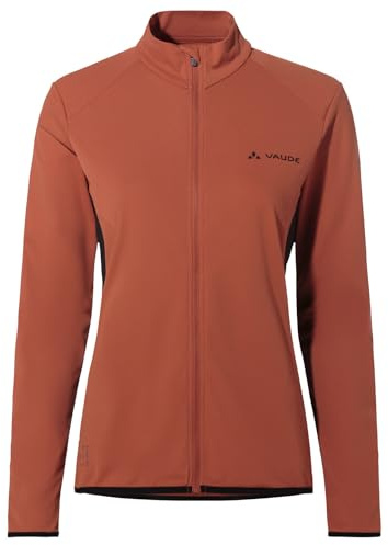 VAUDE Damen Langarm Fahrradtrikot Matera LS Tricot II, atmungsaktiv & schnelltrocknend, Passform: Slim fit, Buckeye, 42