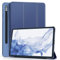 TechDealsUK Case For Galaxy Tab S9+ (2023) 12.4-Inch, Tab S8+ (2022), Tab S7 FE (2021), Tab S7+ (2020) Smart, Slim, Magnetic Cover with Auto Sleep/Wake Function (Blue)