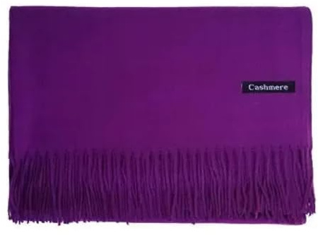 WOYUANSHA Schal Kaschmir-Schal Frauen Warm Für Frauen Einfarbig Hijabs Quasten Lange Dame Schal Kaschmir Schals Wrap Gestrickt