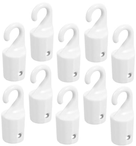 HOMSFOU 10pezzi Per Tende Sostituzione Per Tende Accessori Per Facile Installare e Resistente