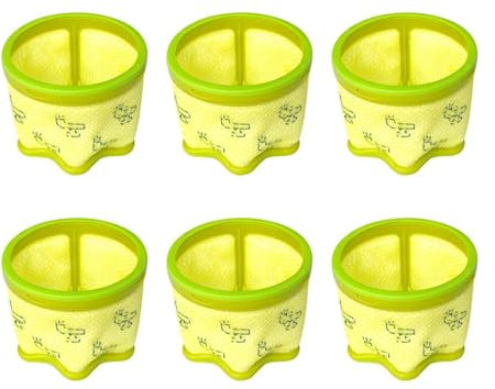 Nilnyvda Filtro di Ricambio Compatibile con aspirapolvere Senza Fili LG CordZero A9 A958VA A958SA A9K Master/Extra A907GMS.(6 PCS)