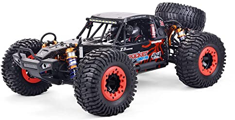 QIYHBVR Rc Cars 1:10 Ferngesteuertes Auto 80 KMH Geschwindigkeit 4x4 Hobby Geländewagen Monster Elektro-LKW Buggy Mit Bürstenlosem Motor 2,4 GHz All Terrains Rennfahrzeug Geschenk