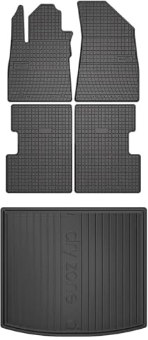 MOTOS Set de alfombrillas de goma y alfombrillas de maletero para MG ZS I 2017-2024 Mejora la comodidad de tus viajes con la alfombrilla antideslizante para coche ElToro- alfombrillas para todo tipo d