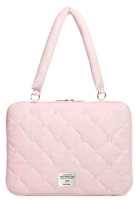 Cowbol Ksutih Laptop-Schutzhülle für iPad, Laptop, 12,7 cm (5 Zoll), Plüsch-Schleife, Rosa, a, Einheitsgröße