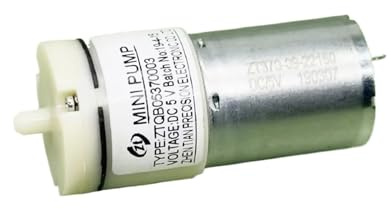 Bomba de Aire con Motor, DC 3V-6V 5V Micro 370 Motor Bomba De Aire Acuario Pecera Oxígeno Inflador