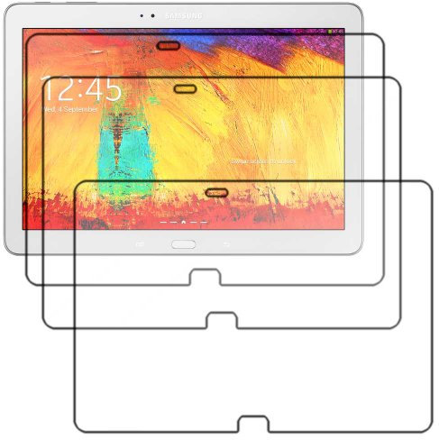 ebestStar - Pack x3 Film Protection Compatible avec Samsung Galaxy Tab Pro 10.1 SM-T520 T525 Protecteur d'écran Plastique Souple Anti-Rayures [Appareil: 243.1 x 171.4 x 7.3mm, 10.1'']