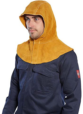 Leather Hood Color: Tan Talla: