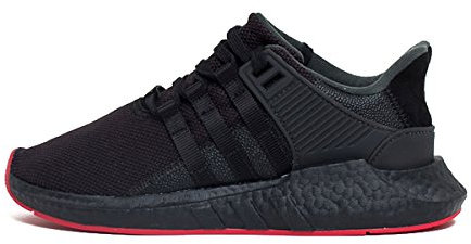 Adidas EQT Support 93/17 CQ2394, Unisex Sneakers, Black, 40 2/3 EU