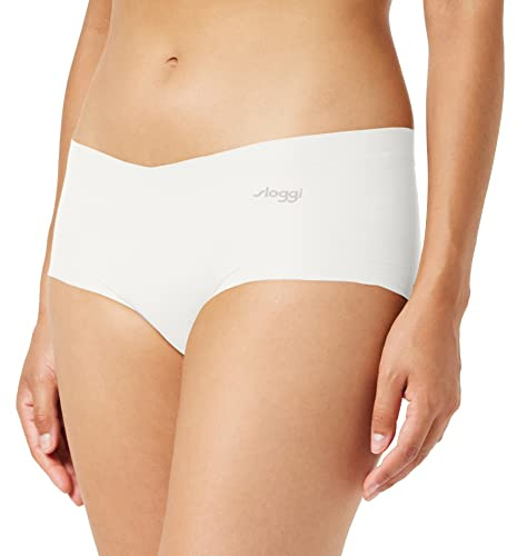 Sloggi Women's Zero Cotton Boy Short, Cream, XS UK