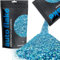 Hemway Premium Automotive Glitter Flake Paint Additive - Ocean Blue Holographic | Fine Metal Flakes for Car, Truck, RV, Motorbike & Boat Decoration | Mix with Auto Paint | 100 g