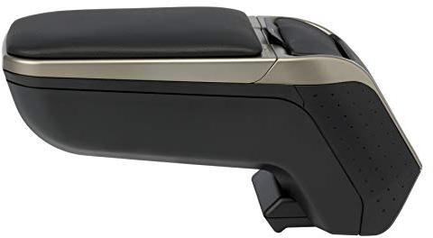 rati Armlehne Specific Schwarz/Grau Armster 2 für Ford Fiesta (2017-). Mit Ablagefach und klappbar.