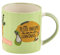 Derrière la Porte Kaffeebecher Mes petits Düfte - Porzellan, Kaffeebecher, Tasse, 1 Stück, 9 cm, Rund, Wiederverwendbar, Zuhause