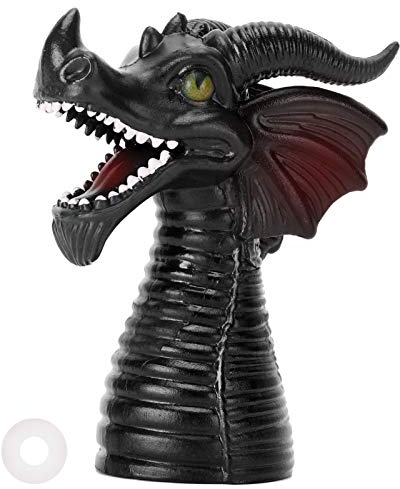 Silicone Steam Diverter, Fire-Breathing Dragon Steam Release Diverter, Instant Pot Pressure Release Accessory for IP Duo, for Duo Plus, for Smart, for Ultra, Electric Cooker, Instant Pot, etc(Black)