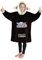 The Mandalorian Decken Hoodie Jungen, Oversize Hoodie Pullover Jungen, Baby Yoda und Mando Decken Pullover (Braun/Grün)