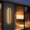 K-Bright 24W Lange Wandleuchte Aussen LED 80CM Außenwandleuchten IP65 Warmweiß 3000K Außenlampe Schwarz Wandlampe für Garten Terrasse Garage Schlafzimmer Wohnzimmer