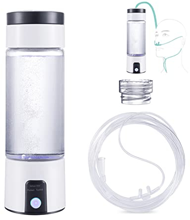 H2-Mini Hydrogen Rich Generador De Agua Botella Lonizer Copa De Electrólisis Portable USB Recargable Antienvejecimiento