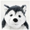LIVLIG Plüschtier, Hund / sibirischer Husky, 26 cm, weich, wollig und freundlich, leuchtende blaue Augen