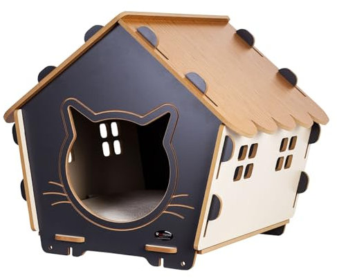 Maisonnette pour Chat (Gris)
