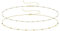 AoedeJ Silber Gold Bauchketten Geschichtete Taillenketten Sommer Strand Schmuck Körperketten Kleine Münze Bauch Taillenketten für Frauen (Gold)