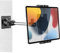 Supporto Tablet Muro Orientabile, woleyi Porta Tablet Parete con Braccio in Metallo per Cucina, Bagno, Camera da Letto, Sala da Lettura per iPad Pro Air Mini, Galaxy, Switch, Telefono, 4-12.9