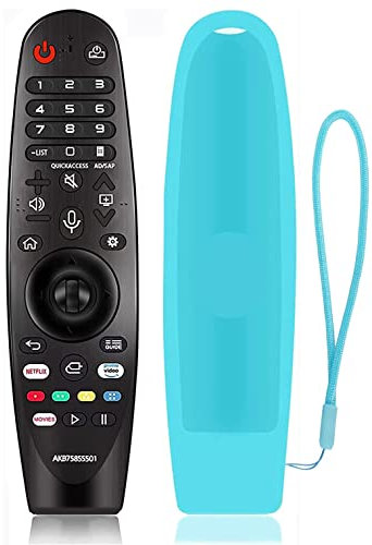 Universal Remote Control for LG TV, with Luminous Silicone Remote Cover, Compatible with All LG TV Models, AN-MR20GA AN-MR600G AN-MR650G ANMR650A etc.(NO Voice/Pointer Function)