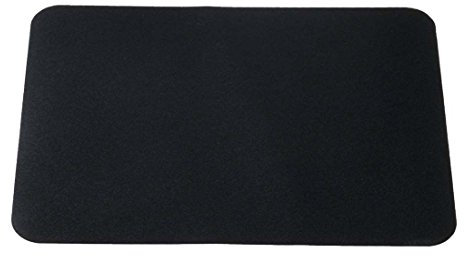 Lodokdre Tappetino per mouse da Leicht sottile antiscivolo in silicone tappetino per mouse tappetino per mouse tappetino per mouse tappetino per mouse per computer portatile, nero