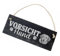 Vorsicht Hund Golden Retriever Schild Schiefer 22x8cm Achtung Warnschild Warnung Warnschild Hundeschild