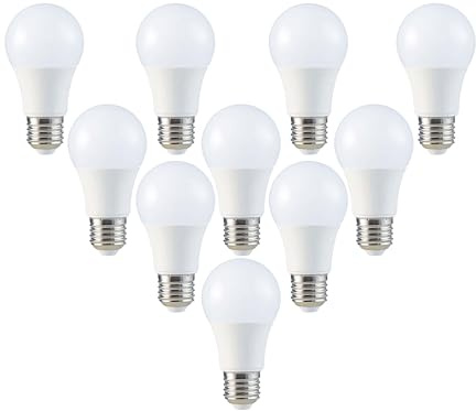 V-TAC LED-Lampe VT-2099, E27, EEK: F, 8,5 W, 806 lm, 3000 K, 10 Stück