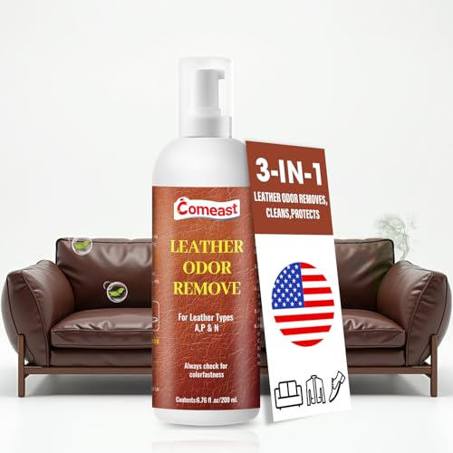 Leder Geruchsentferner, Eliminator, Leder Deodorizer für Möbel Ledersofa Geruchsentferner, Leder Deodorizer Leder Geruchsentferner, Leder Deodorizer für Möbel -6,76 Fl oz