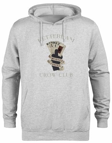 Generisch Six of Crows Ketterdam Crow Grauer Kapuzenpullover Unisex Hoodie
