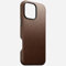 NOMAD Traditional Leather Case | für iPhone 16 Pro Max | Schutzhülle aus hochwertigem Echtleder | MagSafe-kompatibel | Brown