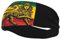 Rasta Lion of Judah Stirnbänder, Sportstirnbänder, Feuchtigkeitsableitendes Workout-Stirnband, Schweißband, Stirnbänder, Laufstirnband, Schwarz