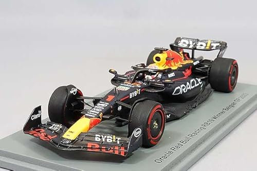 Spark 1/43 Oracle Red Bull Racing F1 RB19#1 GP-Sieger aus Belgien 2023 mit M. Verstappen/Pit Board
