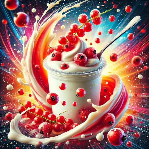 Concentrado de yogur con sabor a grosella - Vegano - Sasami - 100ml