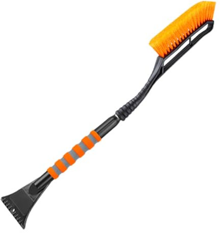 Aufquwk Pala quitanieves retráctil para Coche, Pala quitanieves para Coche,Pala extraíble para Quitar el Hielo de la Nieve del Coche | Pala de Nieve para camión, Minivan, Caravana, Mango ergonómico,