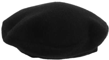 Toyvian Puppenmütze Miniaturmütze Puppenhut Wollmütze für Puppen Puppenhobby DIY Mini-Top-Filzhut Kleiner Cowboyhut Mini-Puppen-Hut kleine Cowboyhüte Mini-Zylinder zum Basteln Wolle Black