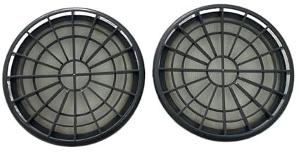 bvwkkynle Paquet de 2 filtres HEPA. Compatible avec Les pièces et Accessoires d'aspirateurs commerciaux Nilfisk VP300.