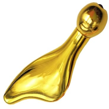 1PC Metall Eye Roller Massage Stick Augencreme Stick Gesichtsmassage Guasha Gesichtslifting Gesichtsverdünnungsrolle Schönheit(Gold)