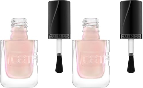 Catrice GEL AFFAIR Nail Lacquer, Nagellack, Nr. 003, Nude, langanhaltend, Einfach zu entfernen, glänzend, vegan, ohne Mikroplastikpartikel, ohne Konservierungsstoffe, ohne Parfüm, 2er Pack (10.5ml)