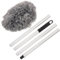 LOORGVEL Plumeau de Nettoyage pour Ventilateur de Plafond avec Poignée Duster Flexible Fibre pour Nettoyage des Plafonds et Meubles