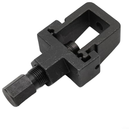 MIKMLYZE Motorcycle Chain Riveter Breaker Splitter Tool Heavy Duty Carbon Steel 11x5.7x3.5 cm Roller Chain Removal and Installation Kit for Connecting Cutting Repair
