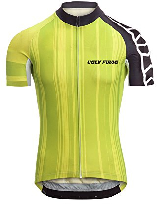UGLY FROG Frühling Jersey Fahrradtrikot Polyester Gemütlich Kurzarm Shirt Damen Breathable Radfahren Fahrrad Kurze Hülsen Fahrrad Hemd Männer Kurzarm Fahrradbekleidung Radfahren Atmungsaktiv