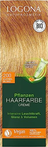 Pflanzen Haarfarbe Creme 200 kupferblond