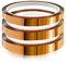 YIXISI 3 Stücke Kapton Tape, Hohe Temp Tape, Hohen Temperaturen Hitzebeständig Klebeband, Polyimid Film Klebeband (20mm * 33m)