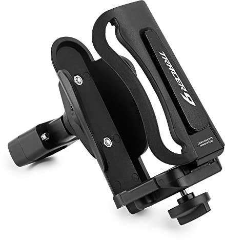 CXEPI Porte Bouteille ou Bidon Orientable pour Moto,Porte-Bidons pour Yamaha Tracer9 Tracer 9/GT,Noir