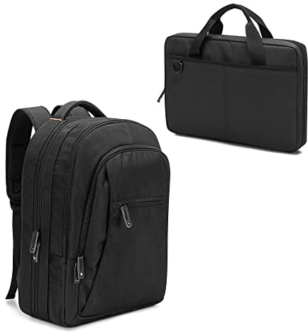 Samdew 3-Layer Chef Backpack with Knife Bag, Professional Knife Carry Case with 12 + 23 Slots & Multiple Pockets, Knife Set Bag for Kitchen Utensils (Knives Not Included)