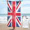 OTRAHCSD Badetuch, Vintage Union Jack Britische Flagge Strandtuch, schnell trocknendes Mikrofaser-saugfähiges Reisehandtuch für Sport Camping Schwimmen